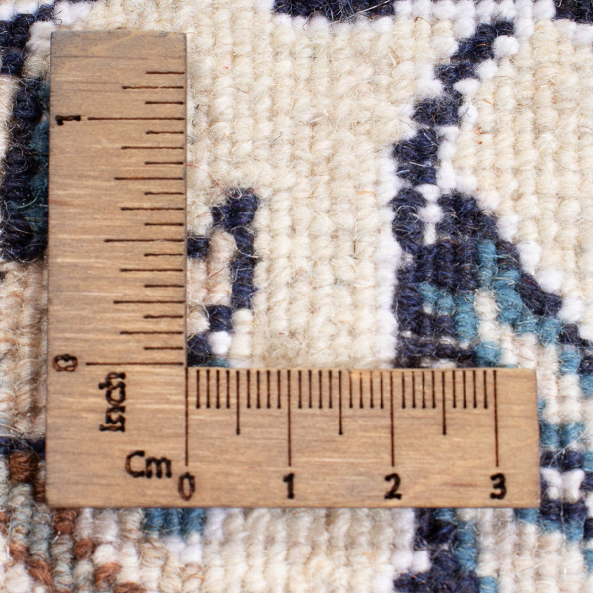 Persisk tæppe - Nain - 295 x 203 cm - mørkeblå