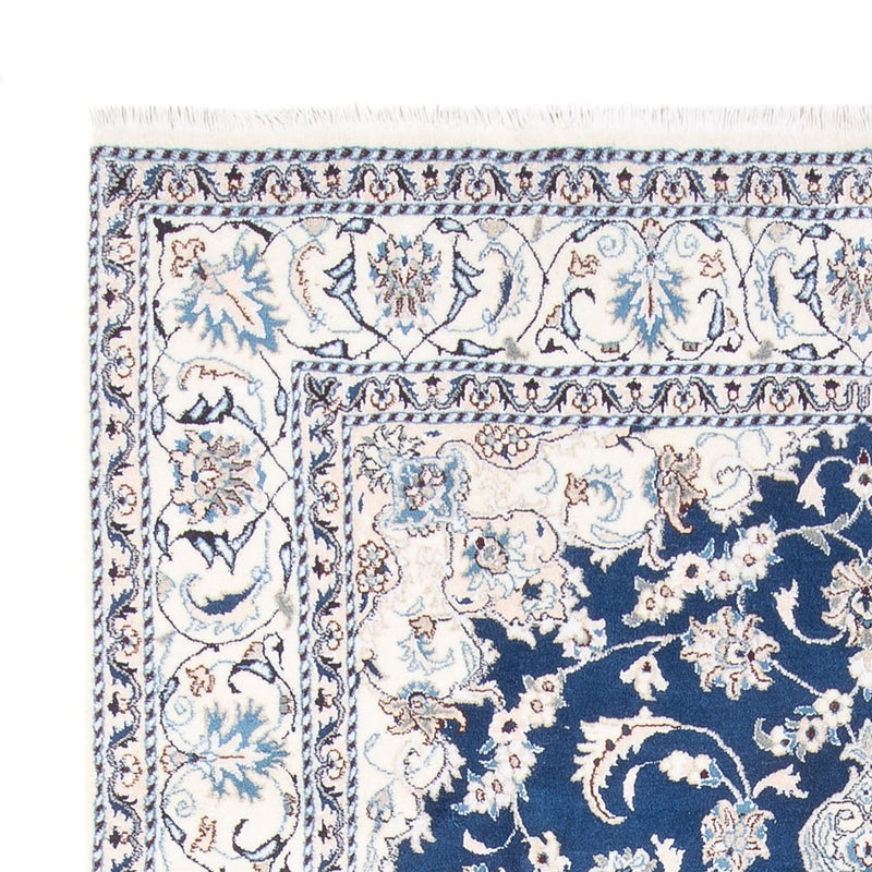 Persisk tæppe - Nain - 296 x 196 cm - blå