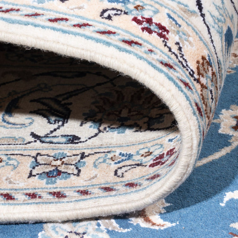 Persisk tæppe - Nain - 294 x 196 cm - blå