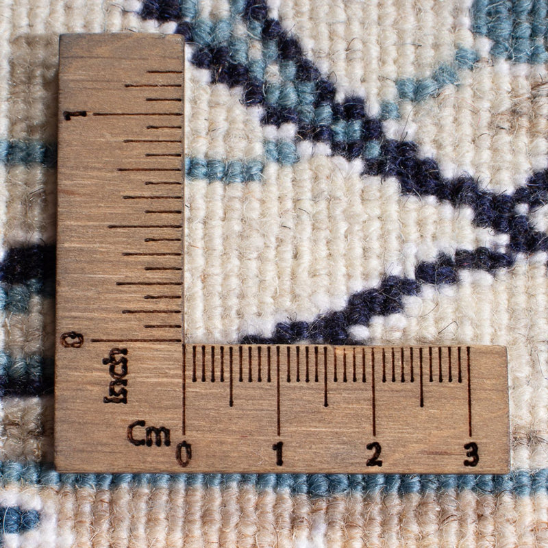 Persisk tæppe - Nain - 294 x 196 cm - blå