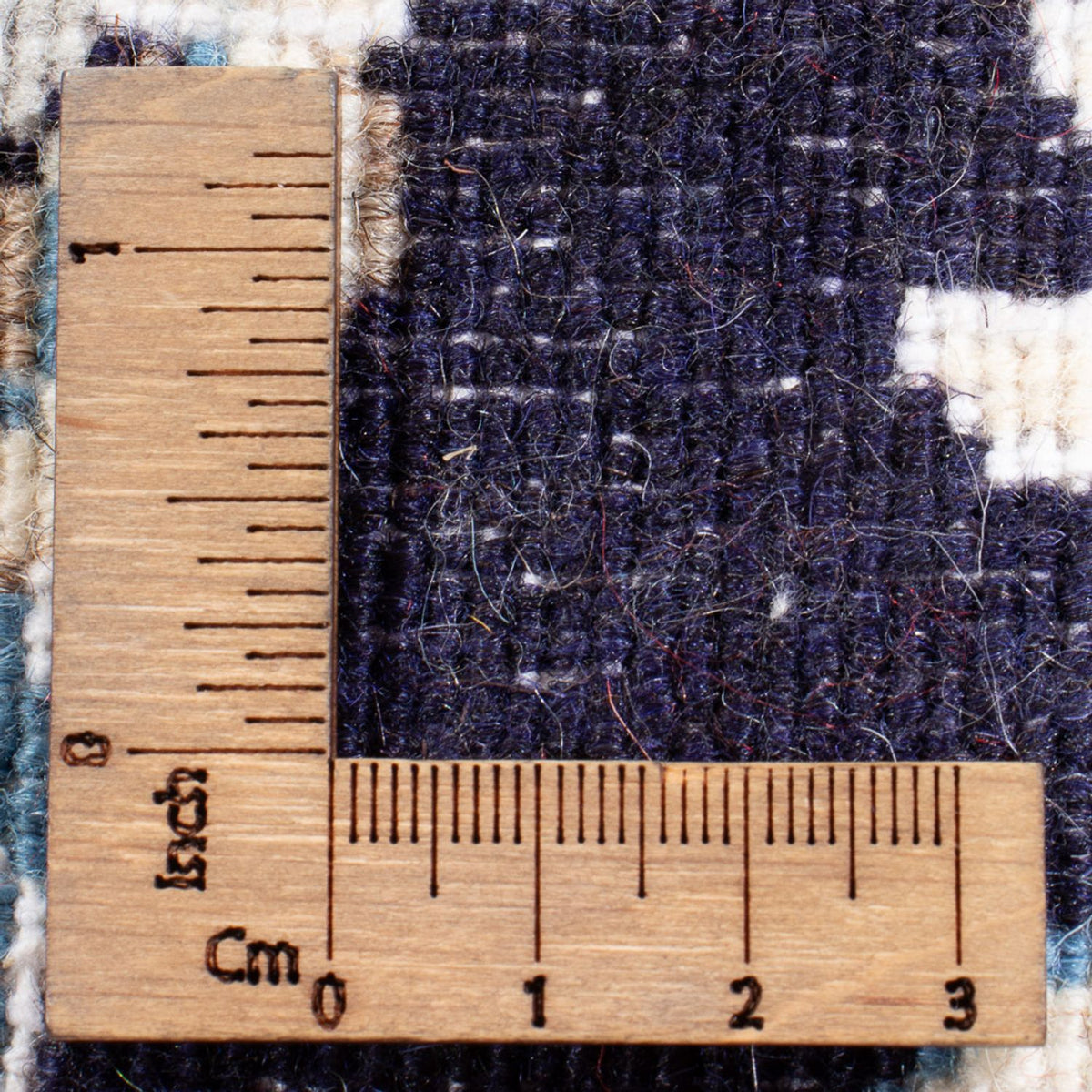 Persisk tæppe - Nain - Royal - 90 x 60 cm - mørkeblå