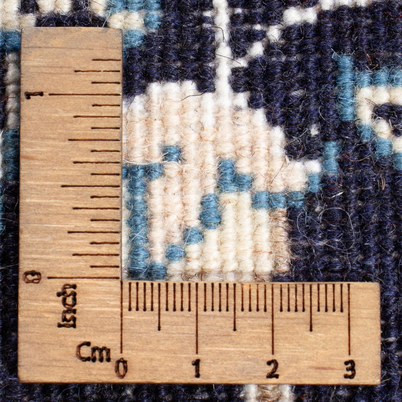 Persisk tæppe - Nain - Royal - 90 x 60 cm - mørkeblå