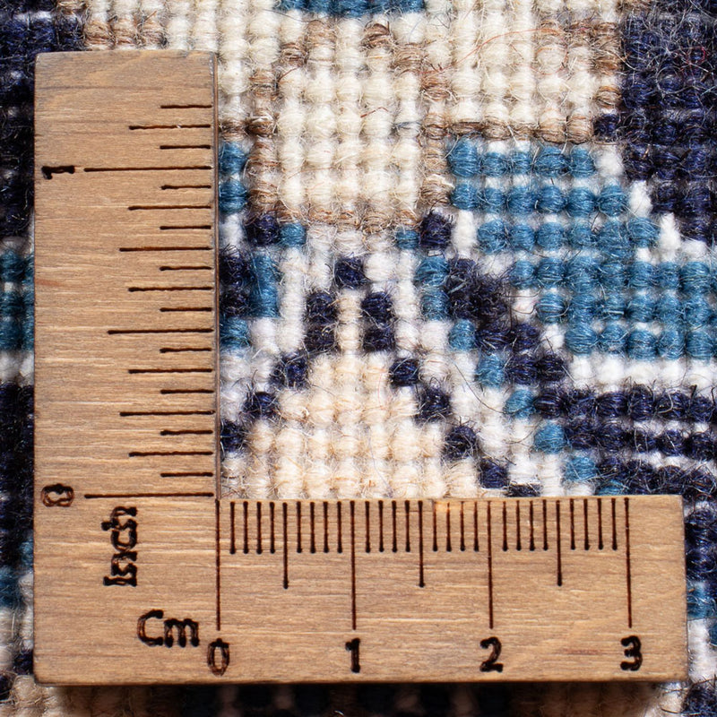 Persisk tæppe - Nain - Royal - 90 x 60 cm - mørkeblå