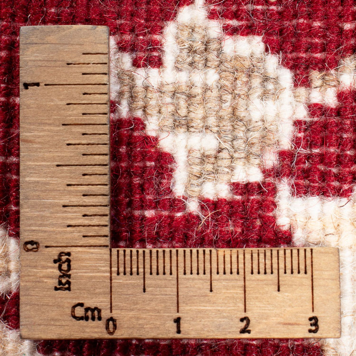 Persisk tæppe - Nain - Royal - 90 x 60 cm - rød