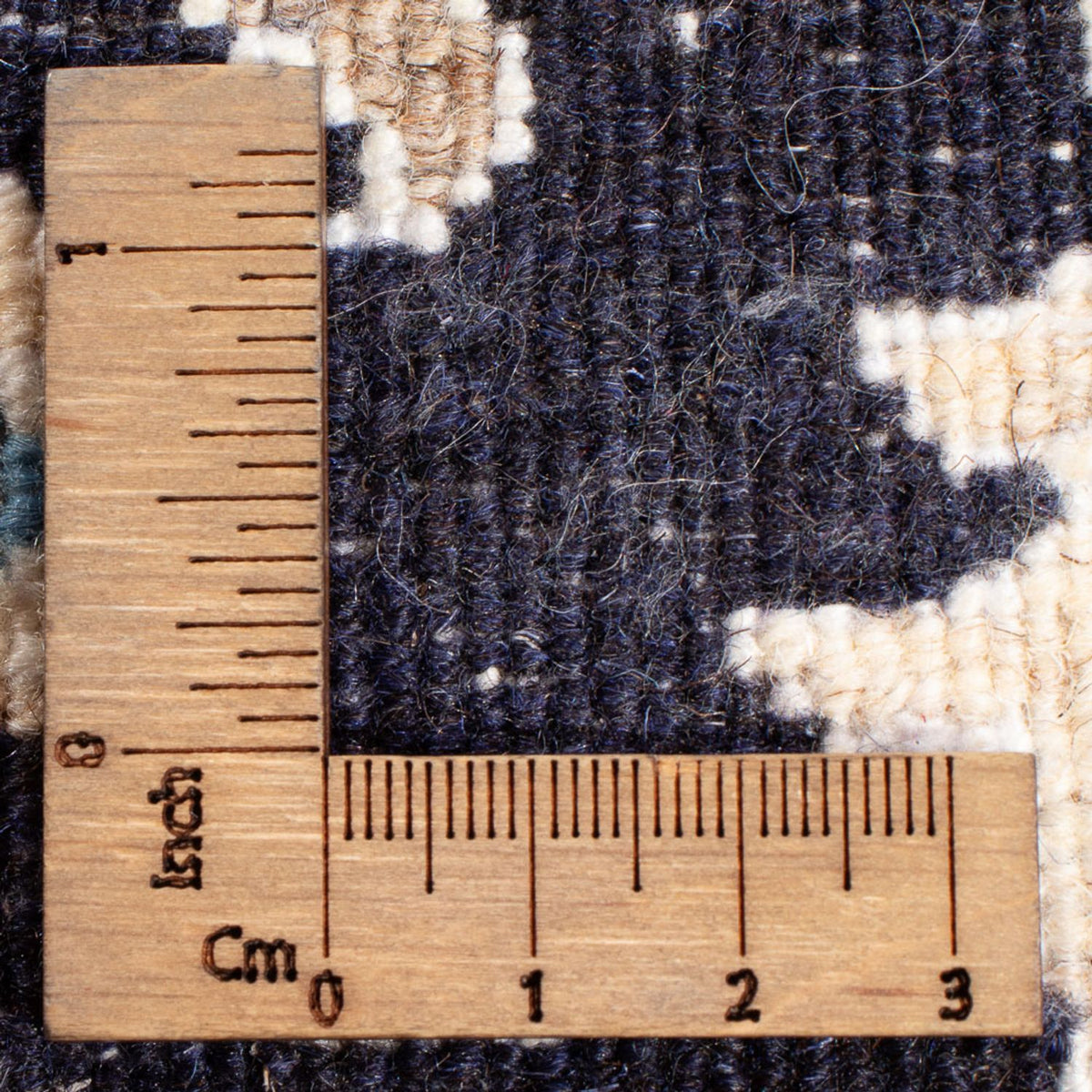 Persisk tæppe - Nain - Royal - 90 x 60 cm - mørkeblå