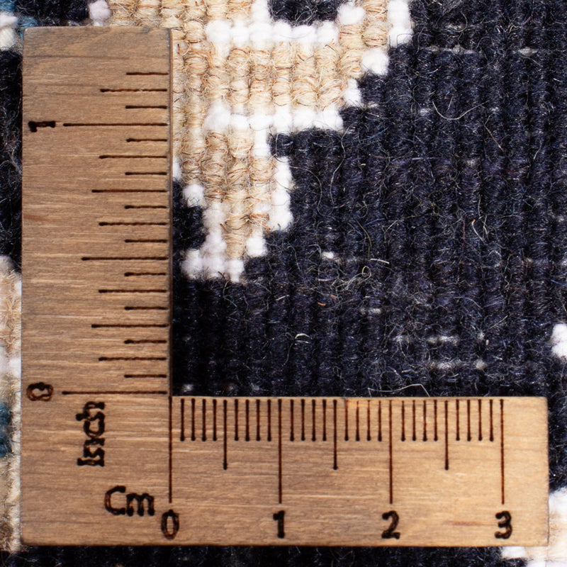 Persisk tæppe - Nain - Royal - 90 x 60 cm - mørkeblå