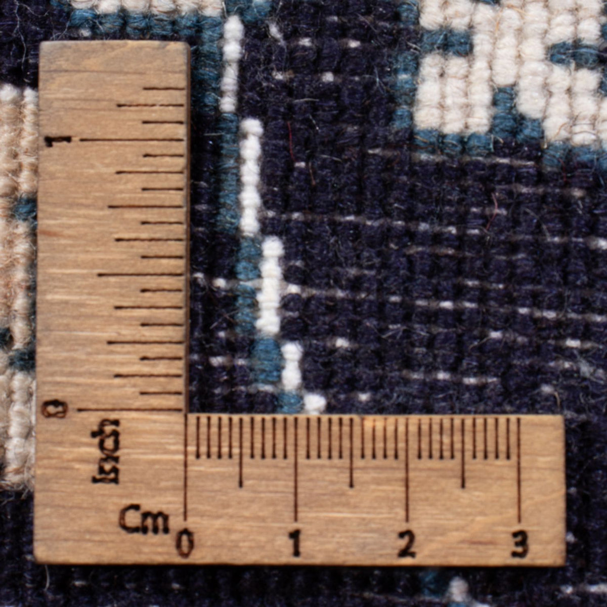 Persisk tæppe - Nain - Royal - 90 x 60 cm - mørkeblå