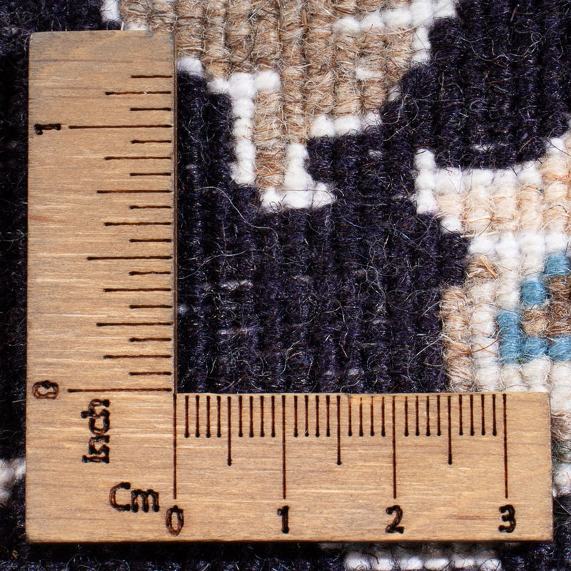 Persisk tæppe - Nain - Royal - 90 x 60 cm - mørkeblå