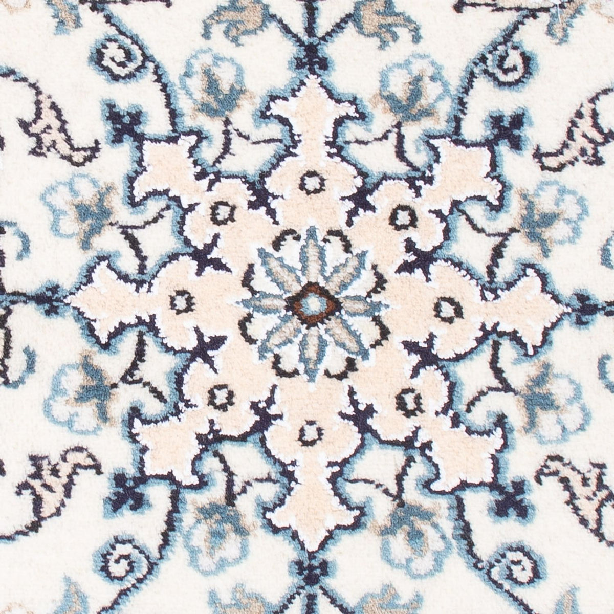 Persisk tæppe - Nain - Royal - 90 x 60 cm - creme