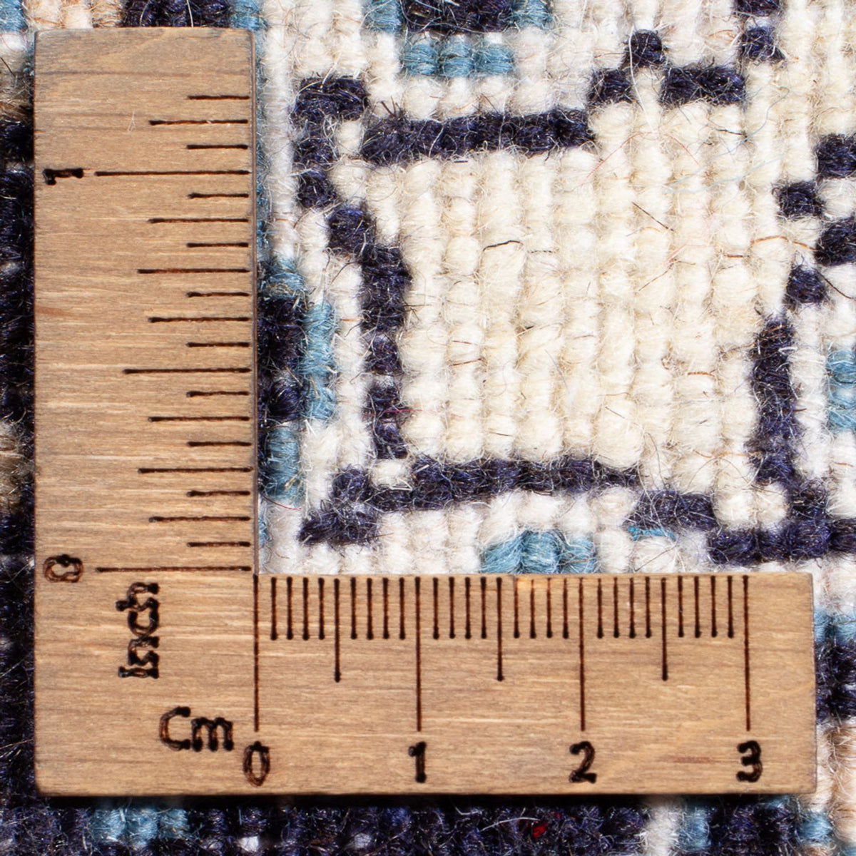 Persisk tæppe - Nain - Royal - 90 x 60 cm - mørkeblå