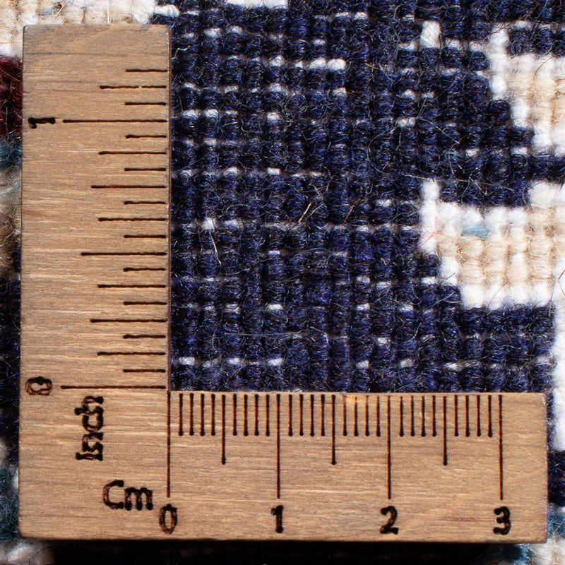 Persisk tæppe - Nain - Royal - 90 x 60 cm - mørkeblå