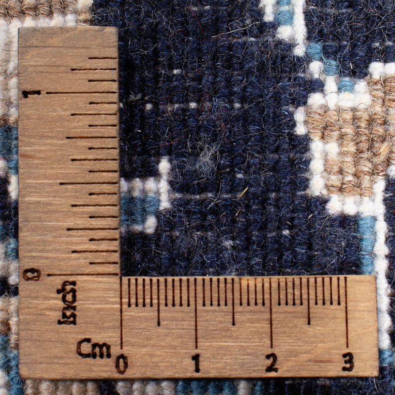 Persisk tæppe - Nain - Royal - 90 x 60 cm - mørkeblå