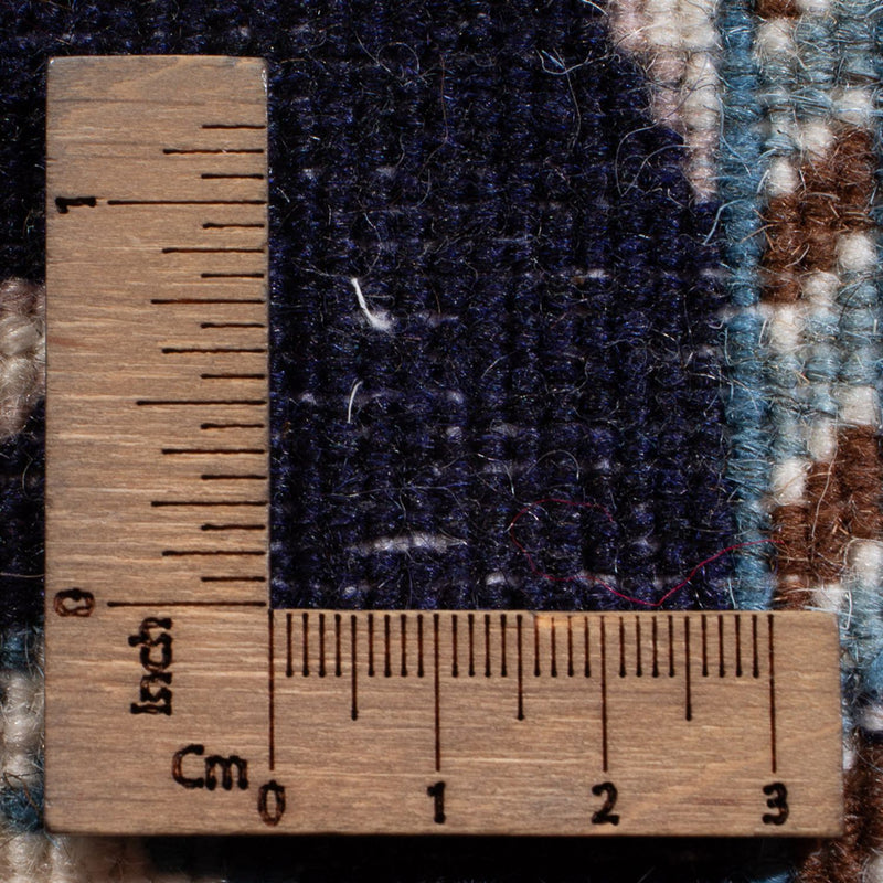 Persisk tæppe - Nain - Royal - 60 x 40 cm - mørkeblå