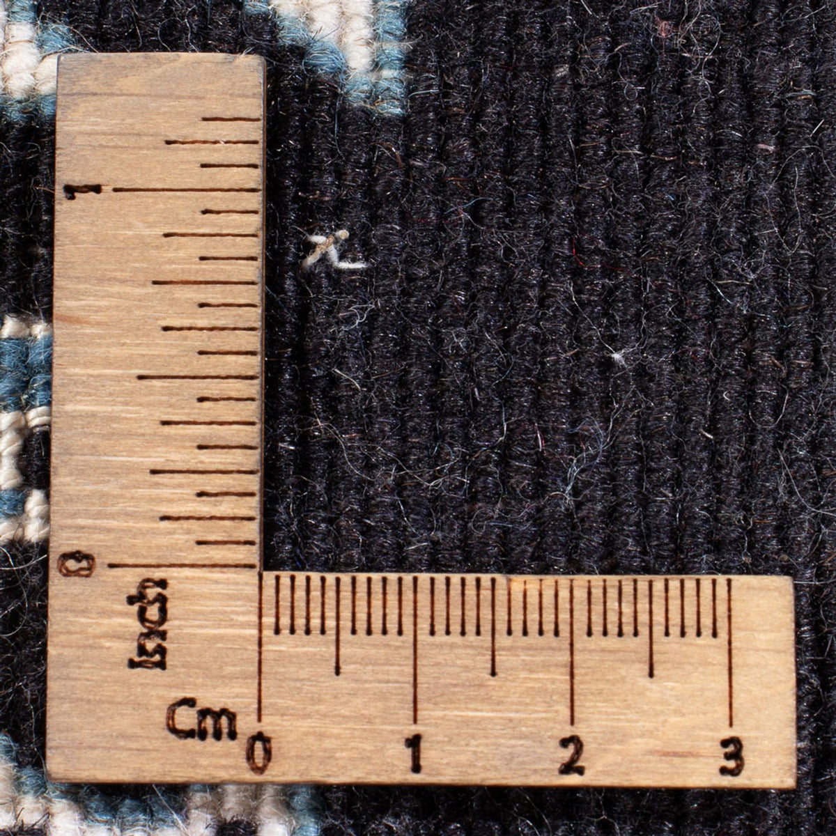 Persisk tæppe - Nain - Royal - 60 x 40 cm - mørkeblå