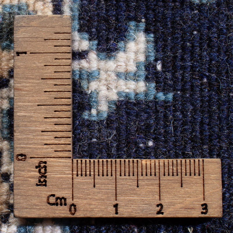 Persisk tæppe - Nain - Royal - 60 x 40 cm - mørkeblå