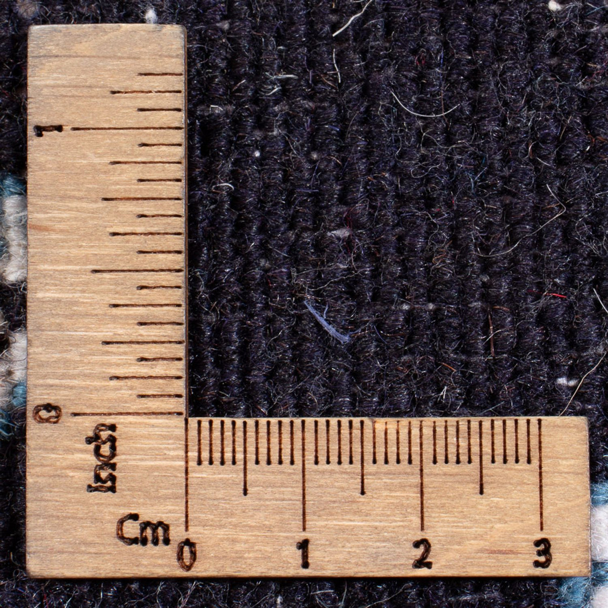 Persisk tæppe - Nain - Royal - 60 x 40 cm - mørkeblå