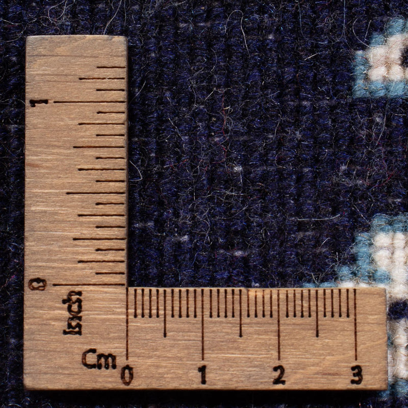 Persisk tæppe - Nain - Royal - 60 x 40 cm - mørkeblå