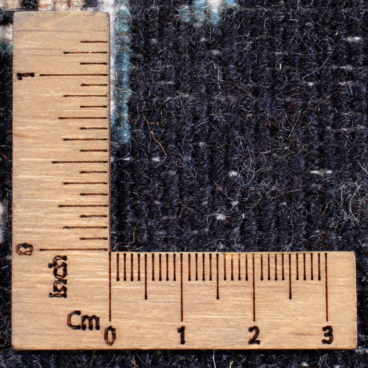 Persisk tæppe - Nain - Royal - 60 x 40 cm - mørkeblå