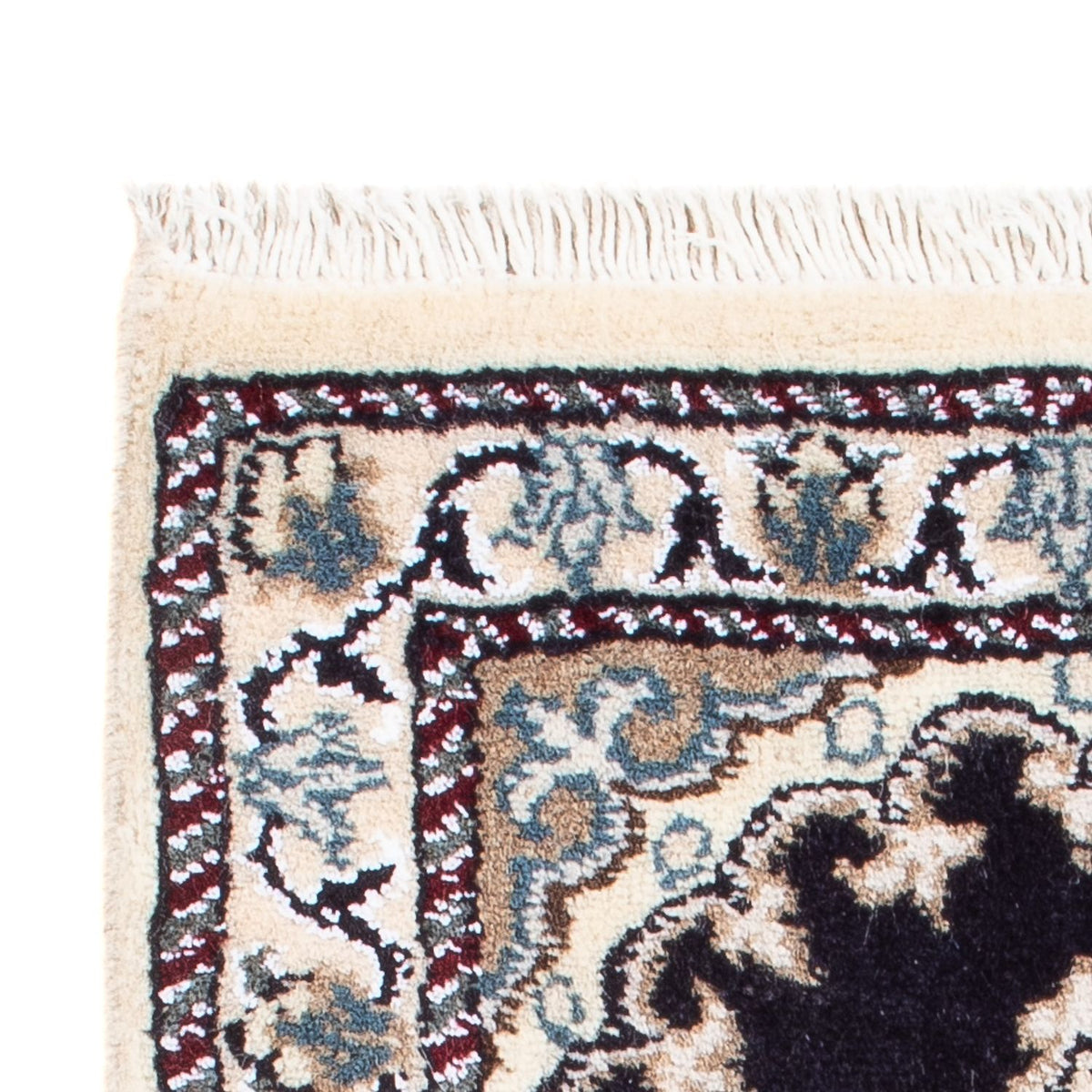 Persisk tæppe - Nain - Royal - 60 x 40 cm - mørkeblå