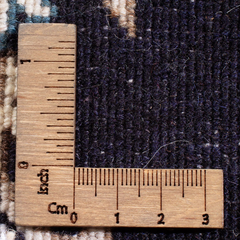 Persisk tæppe - Nain - Royal - 60 x 40 cm - mørkeblå