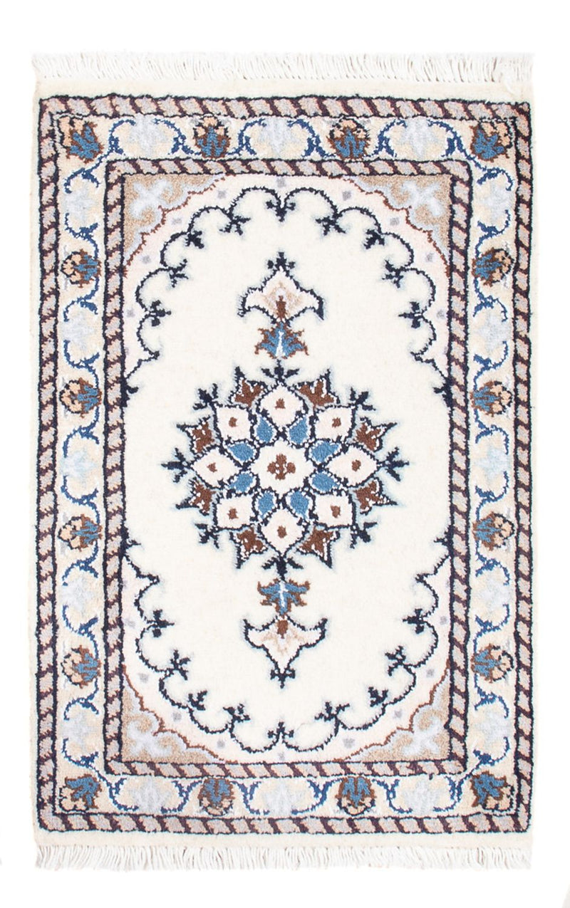Persisk tæppe - Nain - Royal - 60 x 40 cm - creme
