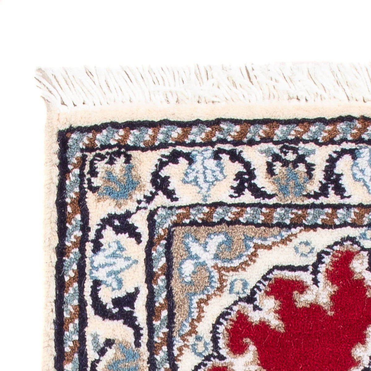 Persisk tæppe - Nain - Royal - 60 x 40 cm - rød