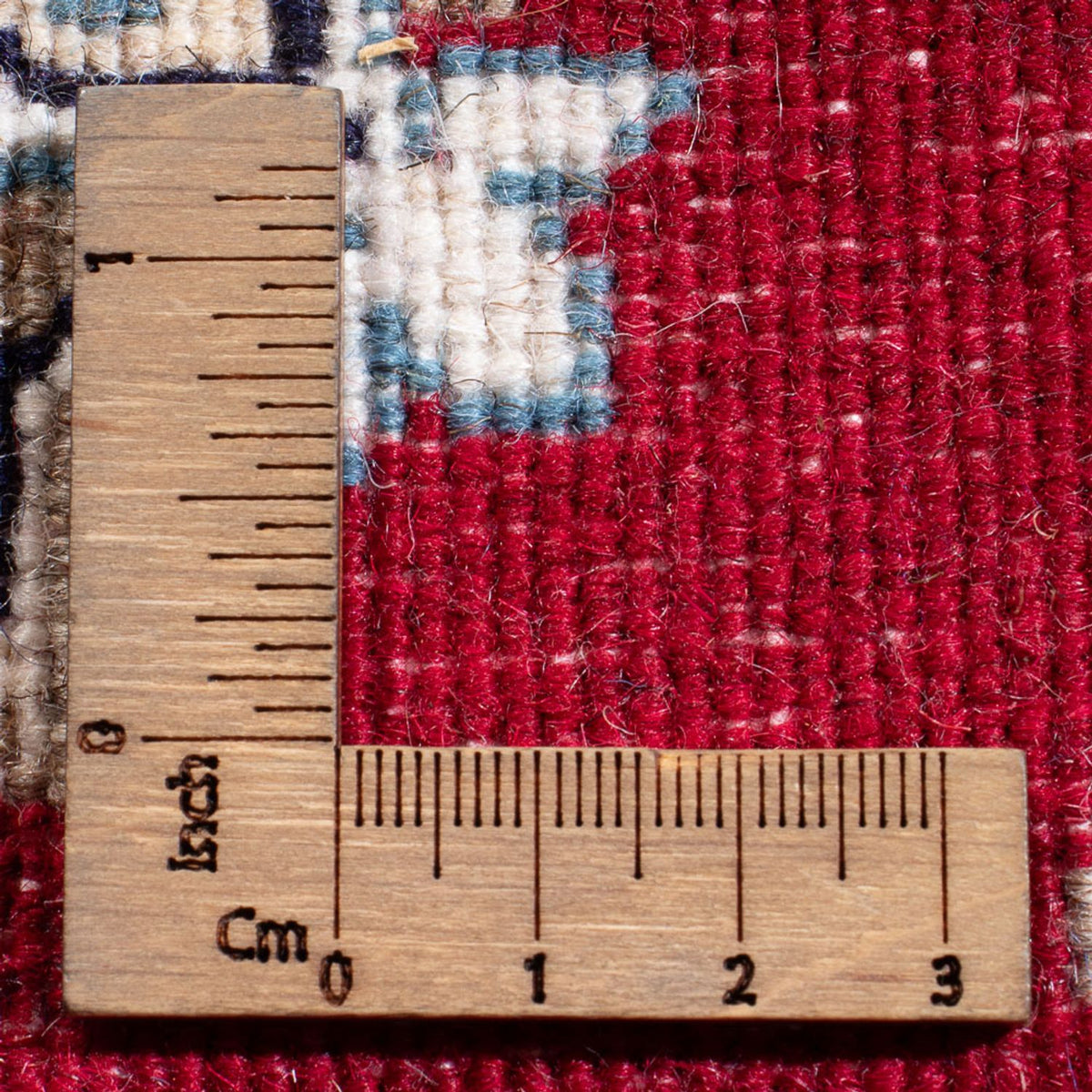 Persisk tæppe - Nain - Royal - 60 x 40 cm - rød