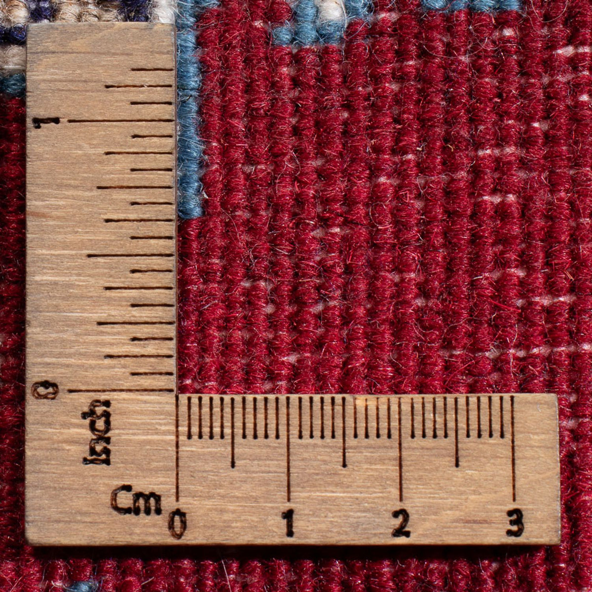 Persisk tæppe - Nain - Royal - 60 x 40 cm - rød