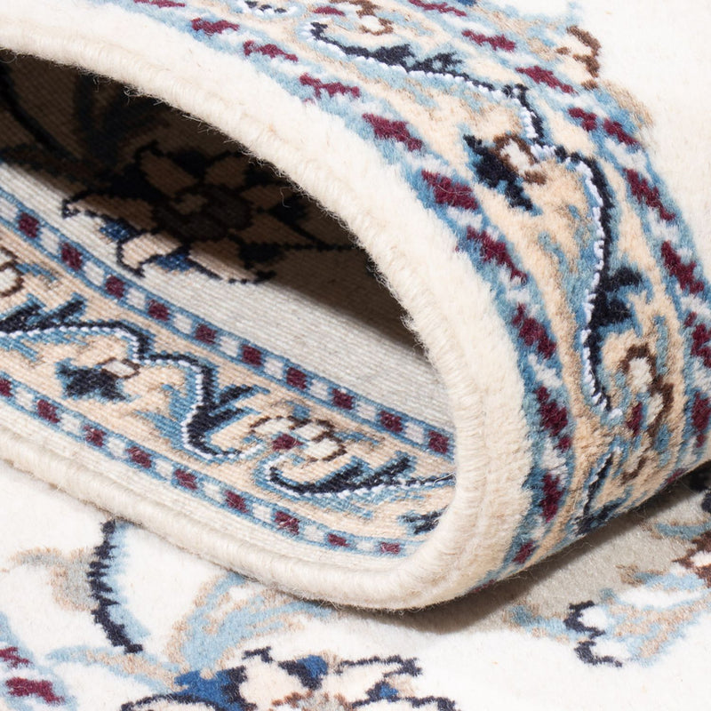 Løber Persisk tæppe - Nain - 393 x 80 cm - sølv