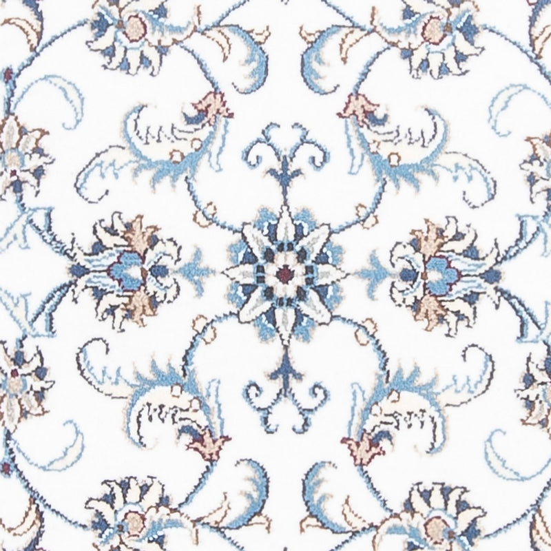 Løber Persisk tæppe - Nain - 393 x 77 cm - sølv