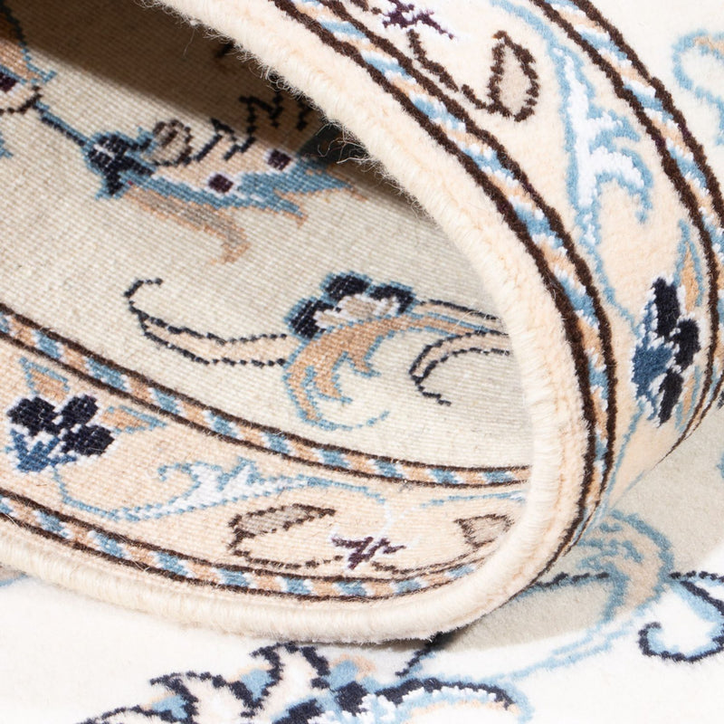 Løber Persisk tæppe - Nain - 284 x 78 cm - sølv