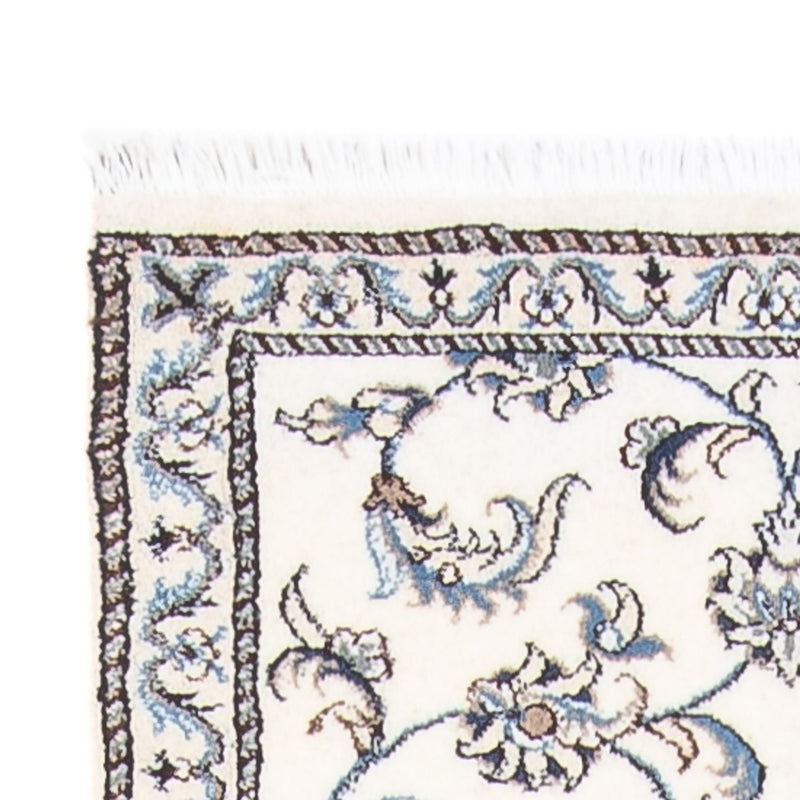 Løber Persisk tæppe - Nain - 288 x 78 cm - sølv