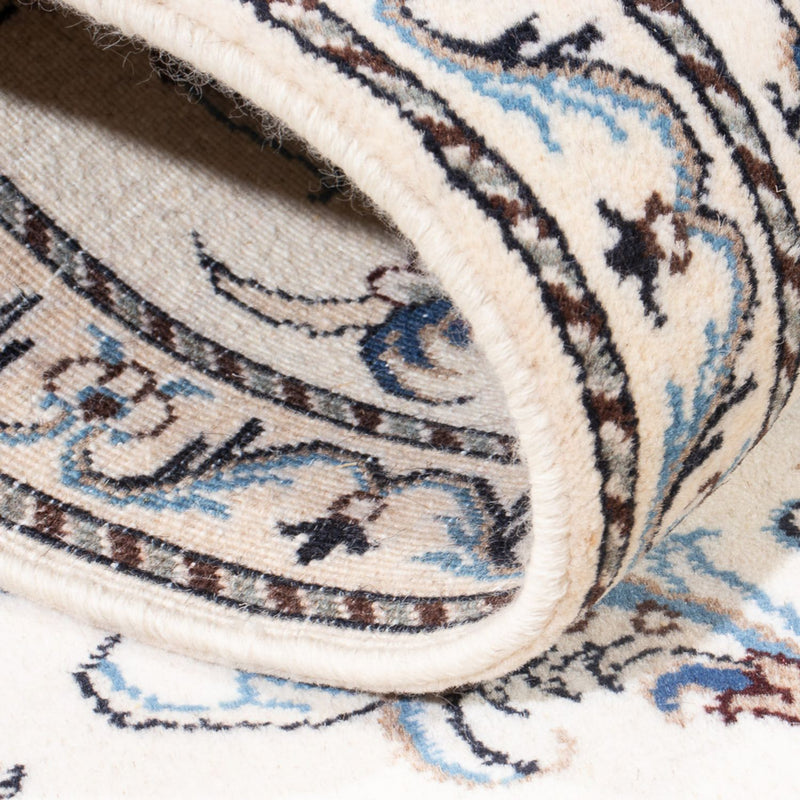 Løber Persisk tæppe - Nain - 288 x 78 cm - sølv