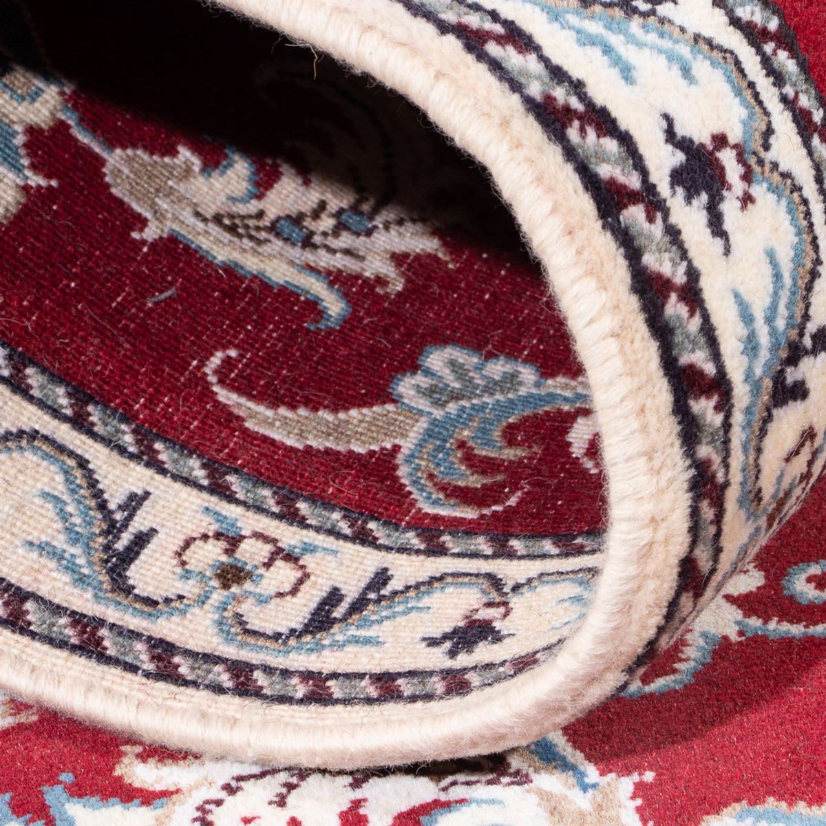 Løber Persisk tæppe - Nain - 285 x 80 cm - rød