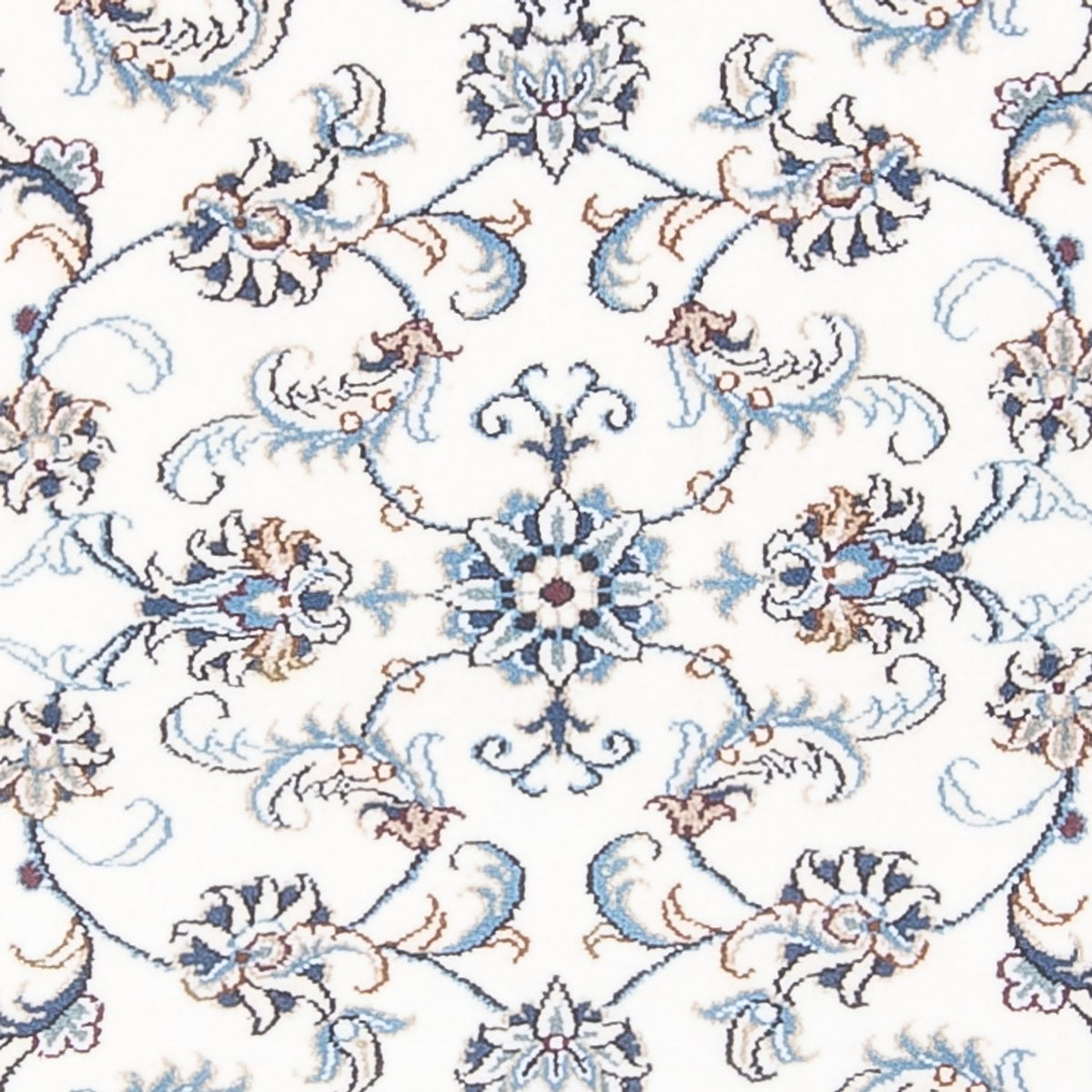 Løber Persisk tæppe - Nain - 295 x 82 cm - sølv