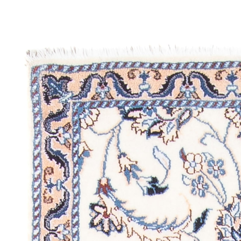 Løber Persisk tæppe - Nain - 292 x 81 cm - sølv