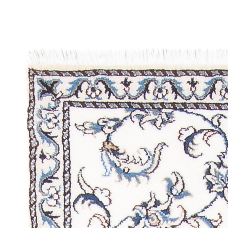 Løber Persisk tæppe - Nain - 292 x 76 cm - sølv