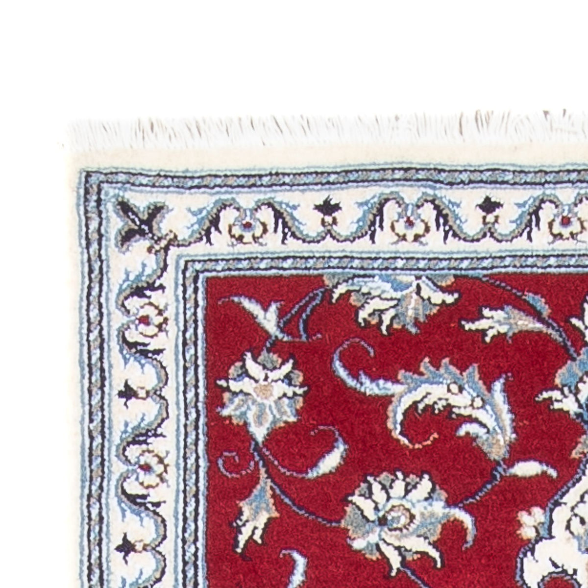 Løber Persisk tæppe - Nain - 290 x 82 cm - rød