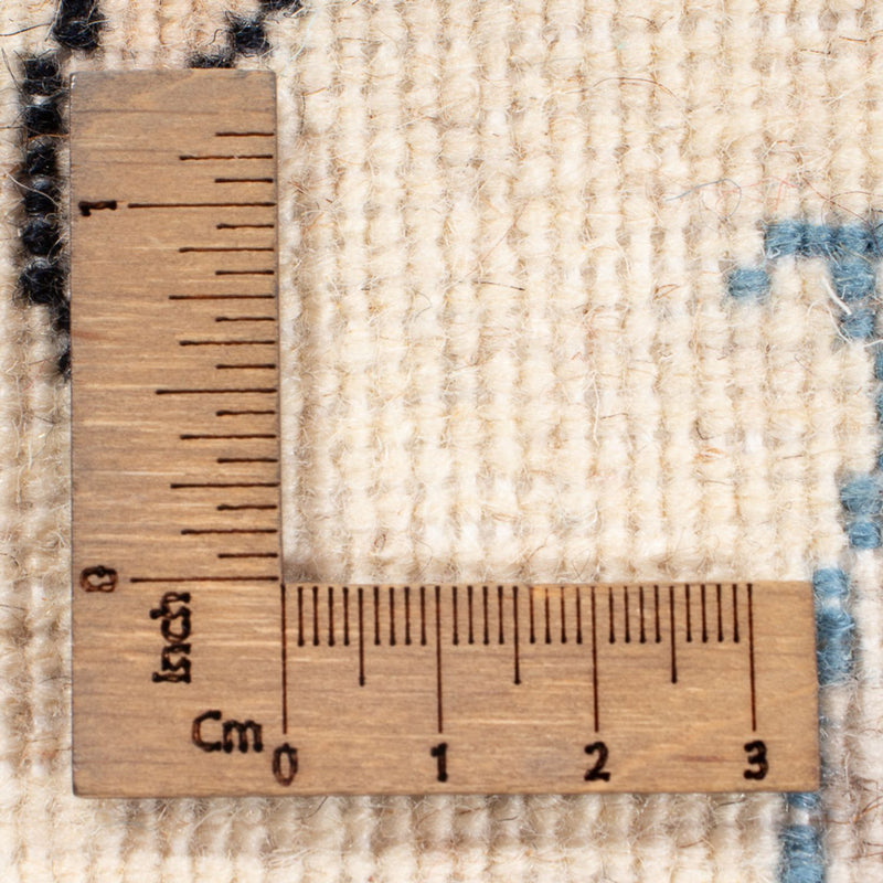 Løber Persisk tæppe - Nain - 286 x 77 cm - sølv