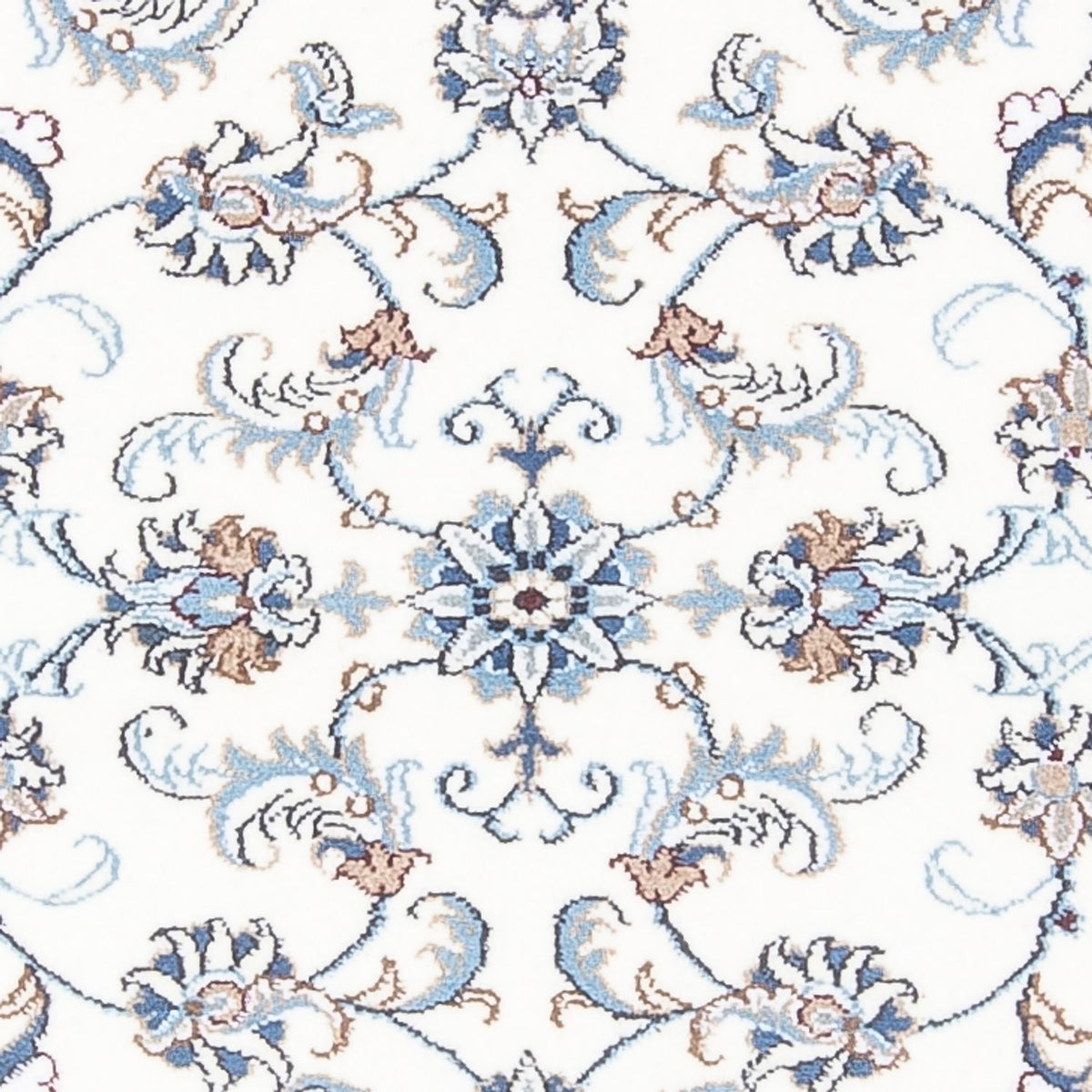 Løber Persisk tæppe - Nain - 286 x 82 cm - sølv