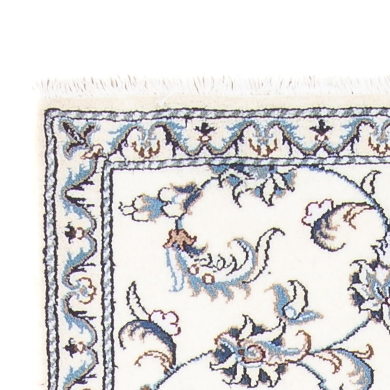 Løber Persisk tæppe - Nain - 286 x 82 cm - sølv