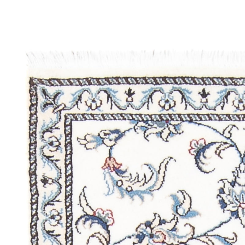 Løber Persisk tæppe - Nain - 197 x 78 cm - sølv