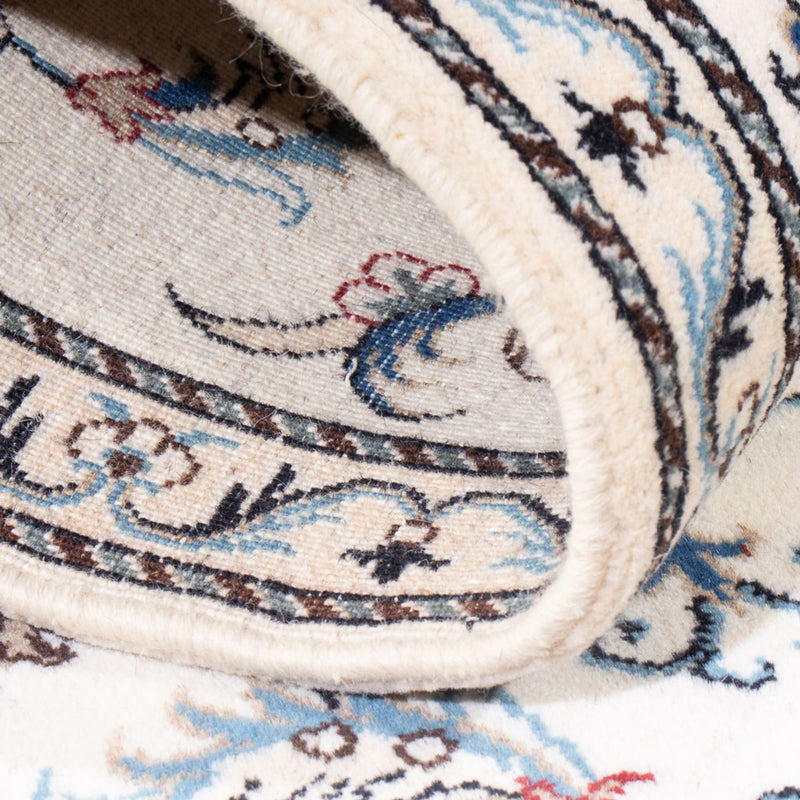 Løber Persisk tæppe - Nain - 197 x 78 cm - sølv