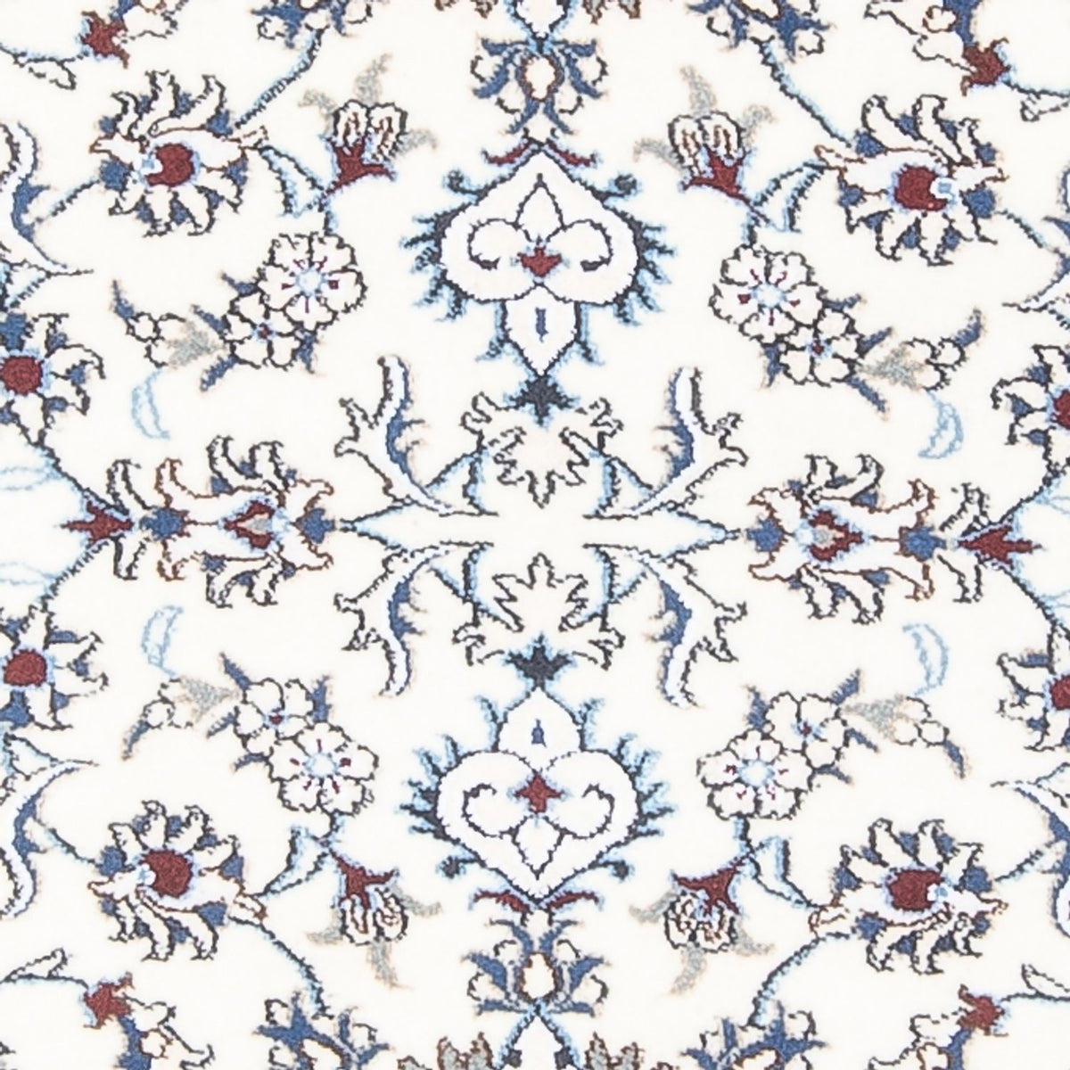 Løber Persisk tæppe - Nain - 192 x 88 cm - sølv