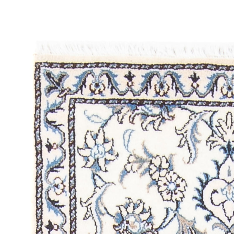 Løber Persisk tæppe - Nain - 200 x 77 cm - sølv