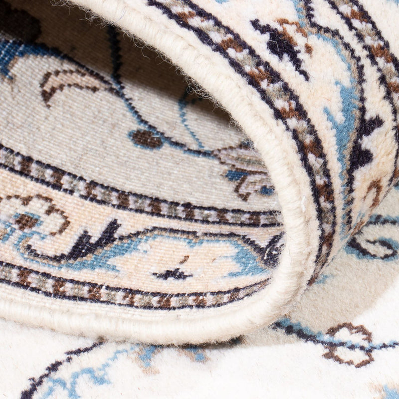 Løber Persisk tæppe - Nain - 200 x 80 cm - sølv