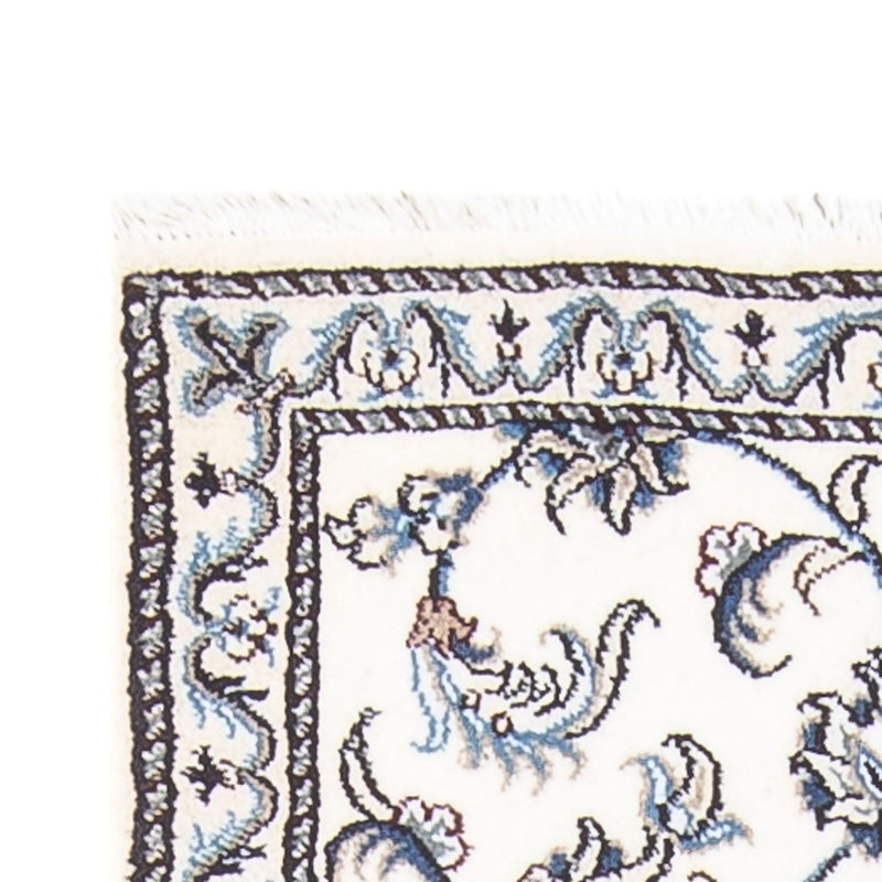 Løber Persisk tæppe - Nain - 202 x 78 cm - sølv