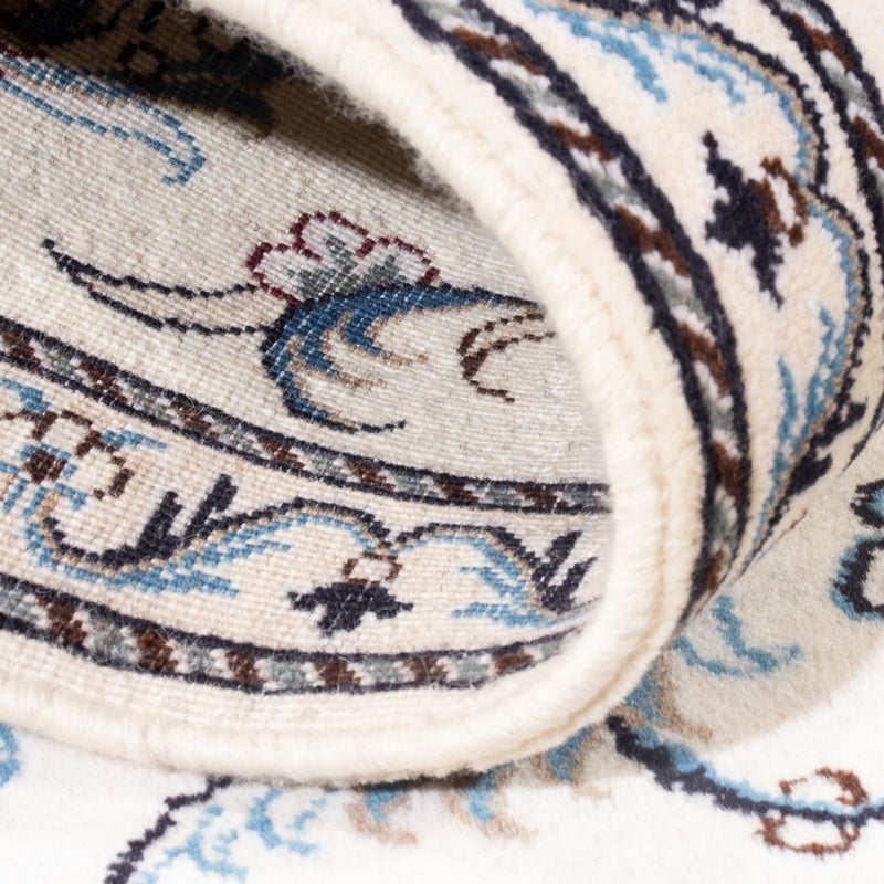 Løber Persisk tæppe - Nain - 202 x 78 cm - sølv