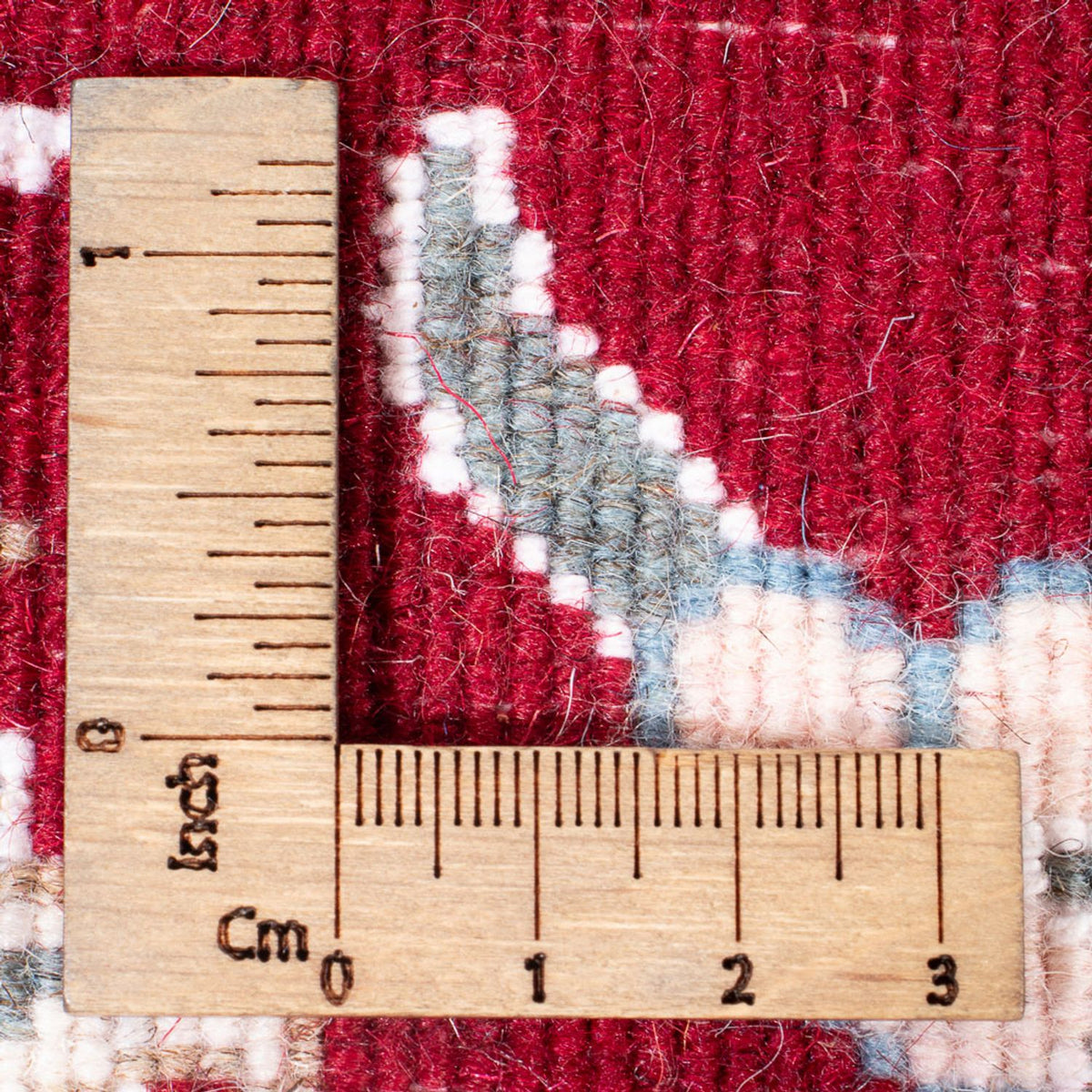 Løber Persisk tæppe - Nain - 196 x 76 cm - rød