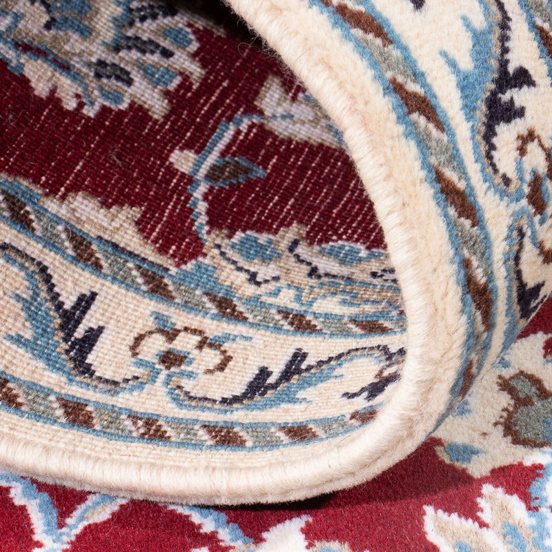 Løber Persisk tæppe - Nain - 206 x 76 cm - rød